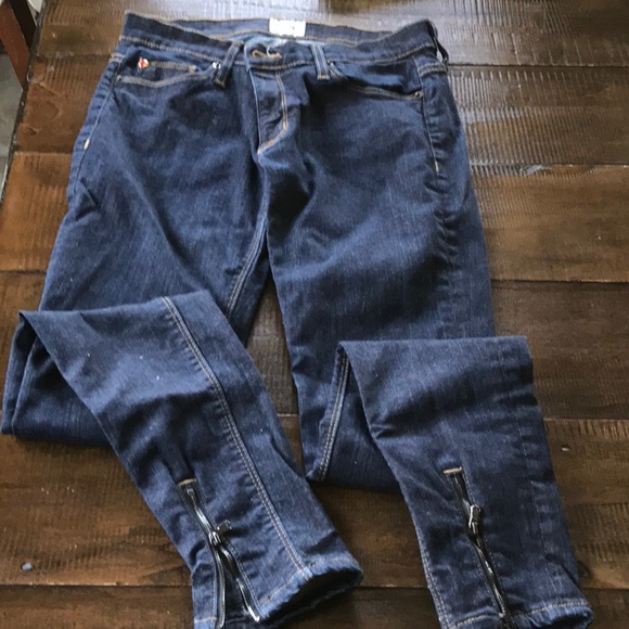 EUC near perfect Hudson jeans dark denim size 27 - Picture 4 of 7